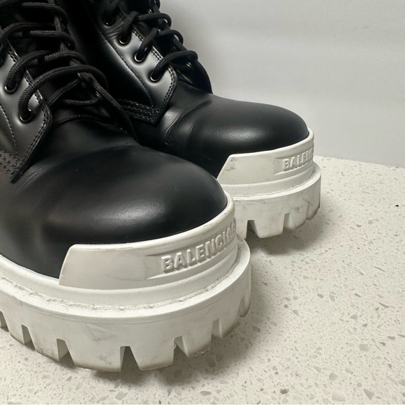Balenciaga Strike Combat Boot Contrast 36.5 - Picture 8 of 9